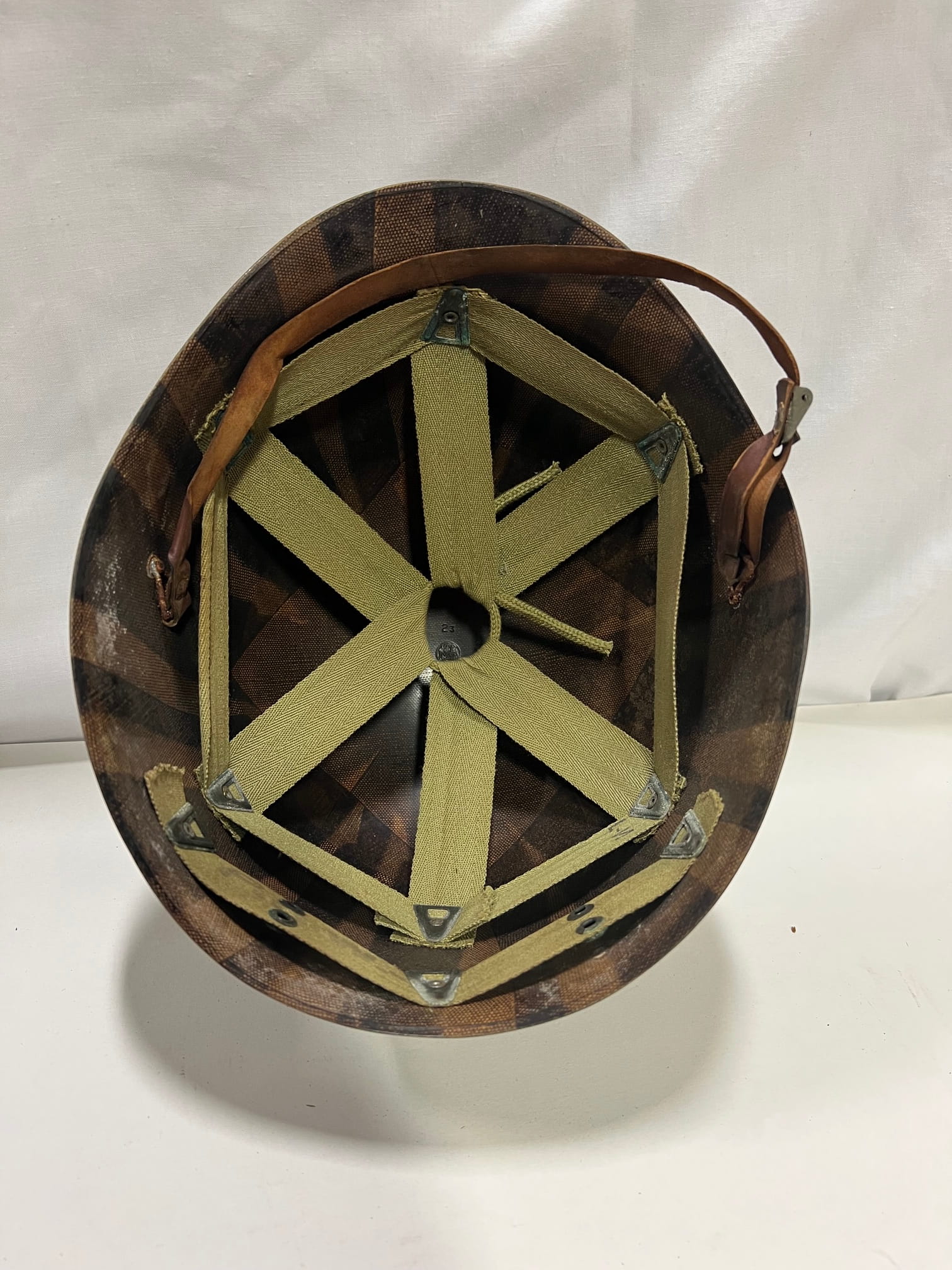 ww2 helmet liner mine safety appliance msa 23 ony123 (10)