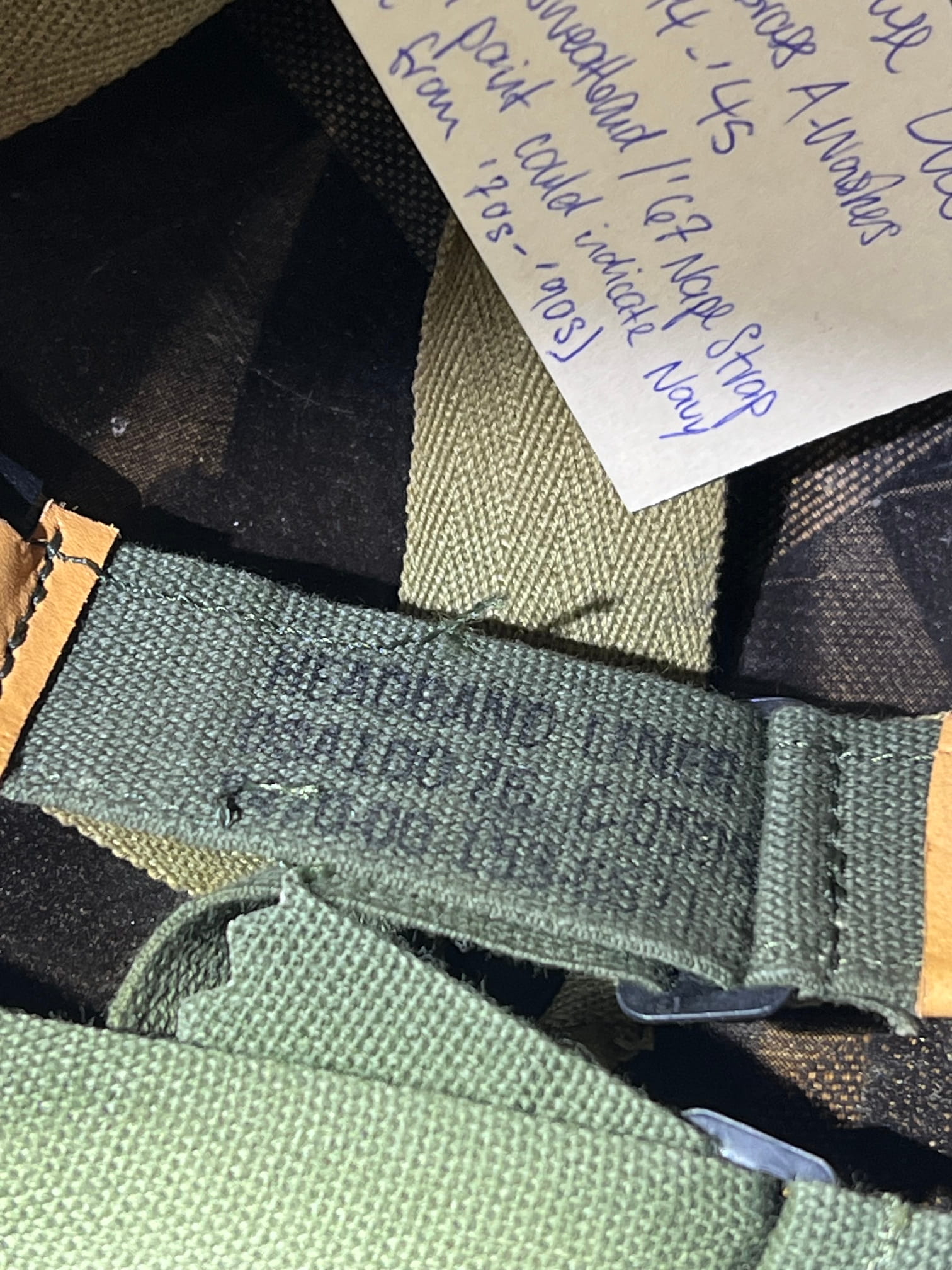 ww2 helmet liner westinghouse 38 ony117 (6)