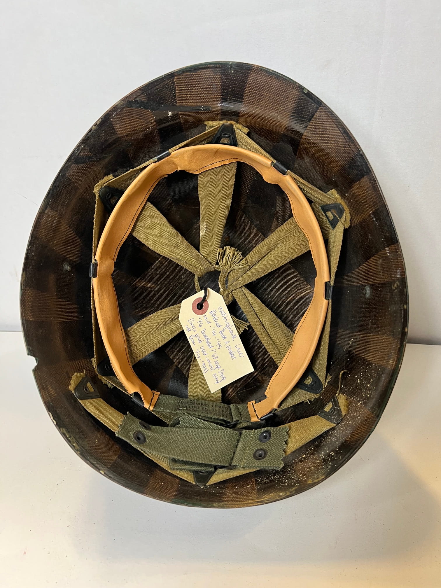 ww2 helmet liner westinghouse 38 ony117 (8)