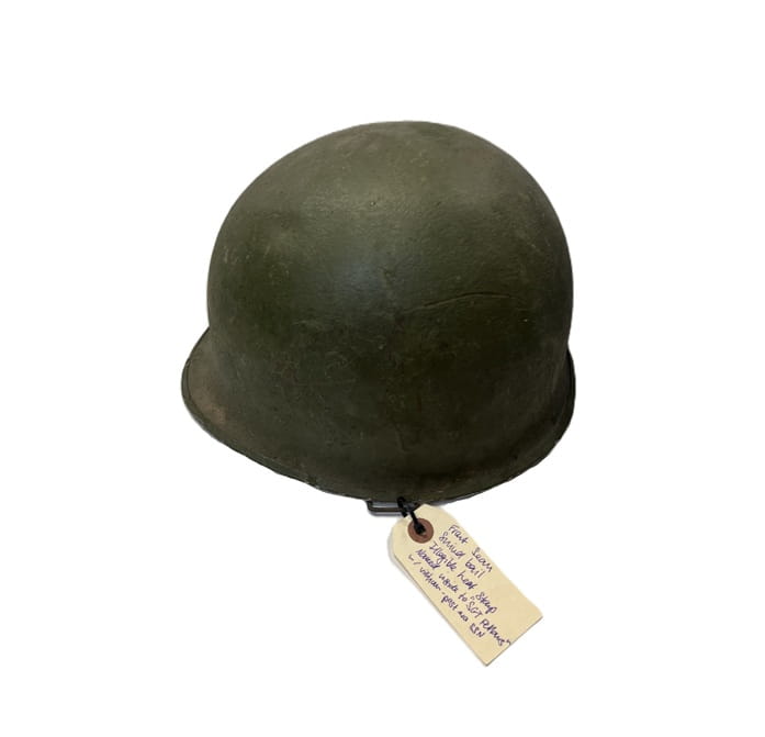 ww2 steel pot helmet ill stamp ony107 (2)