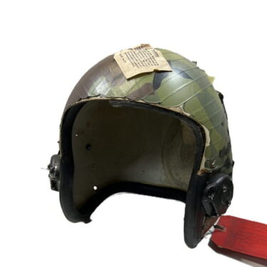 hgu 22p flight helmet shell b 52 camo used demil 4124 ava4124 (1)