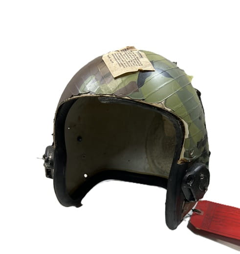 hgu 22p flight helmet shell b 52 camo used demil 4124 ava4124 (1)
