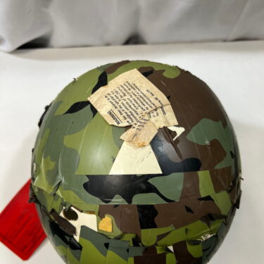 hgu 22p flight helmet shell b 52 camo used demil 4124 ava4124 (5)