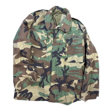 m 65 woodland field jacket medium regular used good clg4130 (1)
