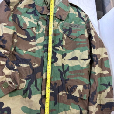 m 65 woodland field jacket medium regular used good clg4130 (2)