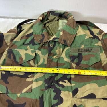 m 65 woodland field jacket medium regular used good clg4130 (3)