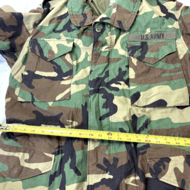 m 65 woodland field jacket medium regular used good clg4130 (4)