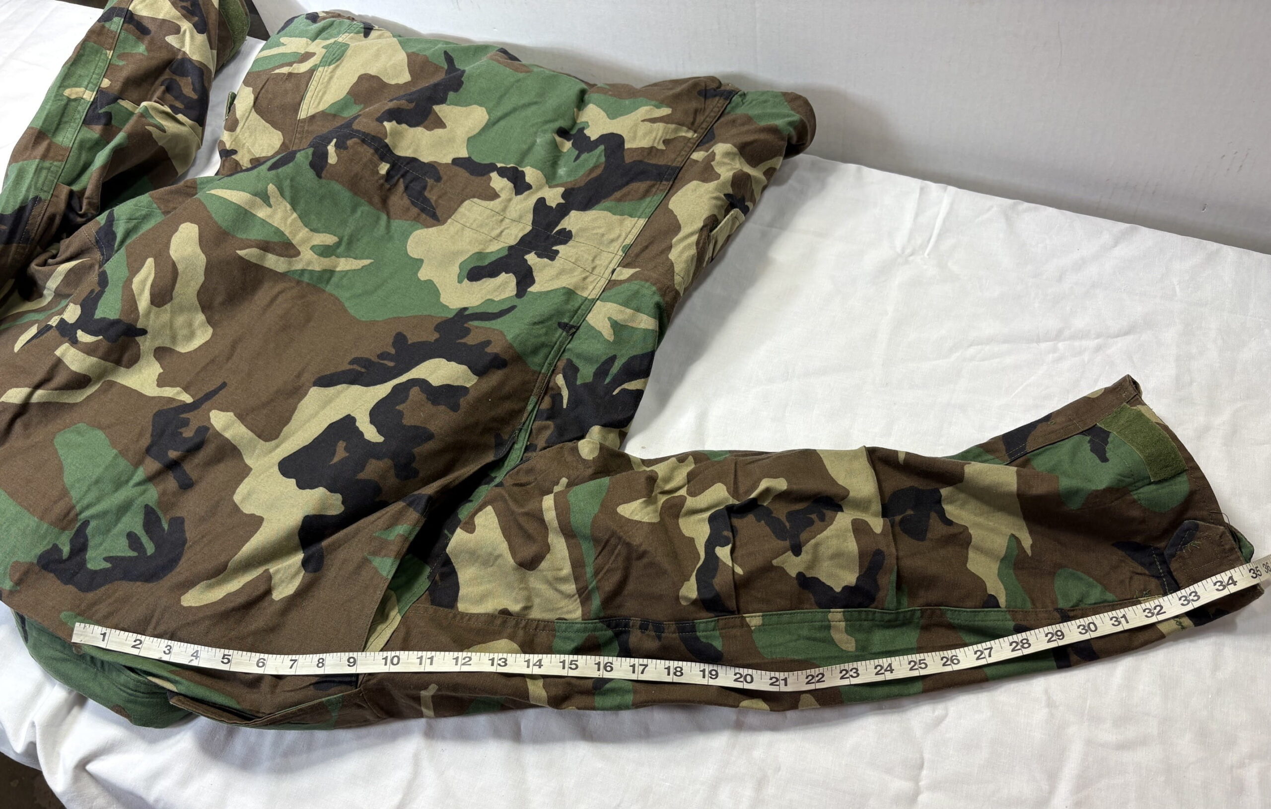 m 65 woodland field jacket medium regular used good clg4130 (5)
