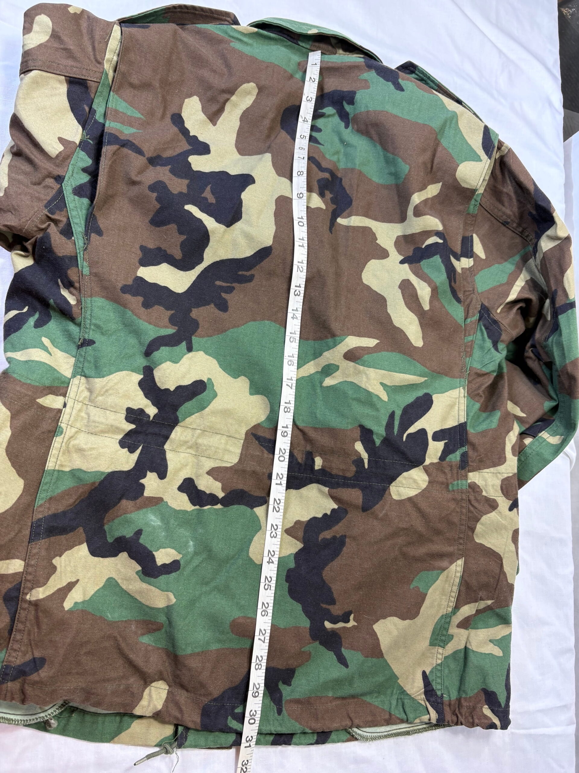 m 65 woodland field jacket medium regular used good clg4130 (7)