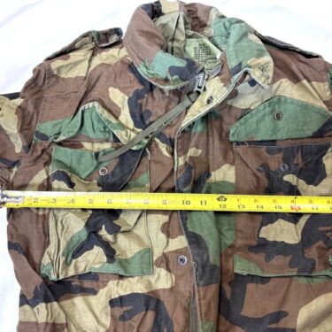 m 65 woodland field jacket small long used clg4128 (2)