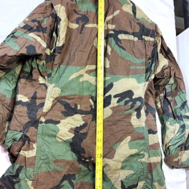 m 65 woodland field jacket small long used clg4128 (7)