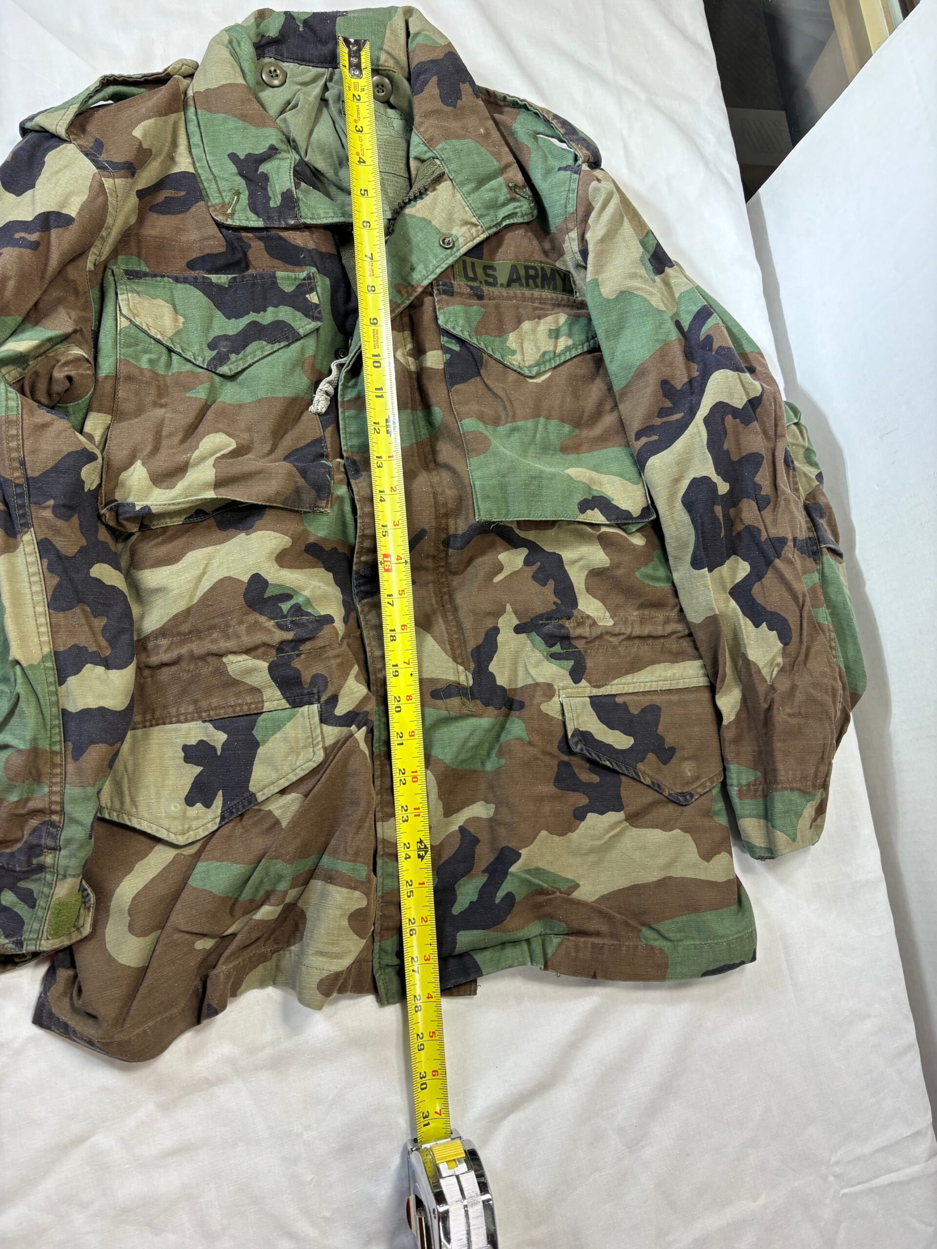 m 65 woodland field jacket small regular used clg4129 (2)