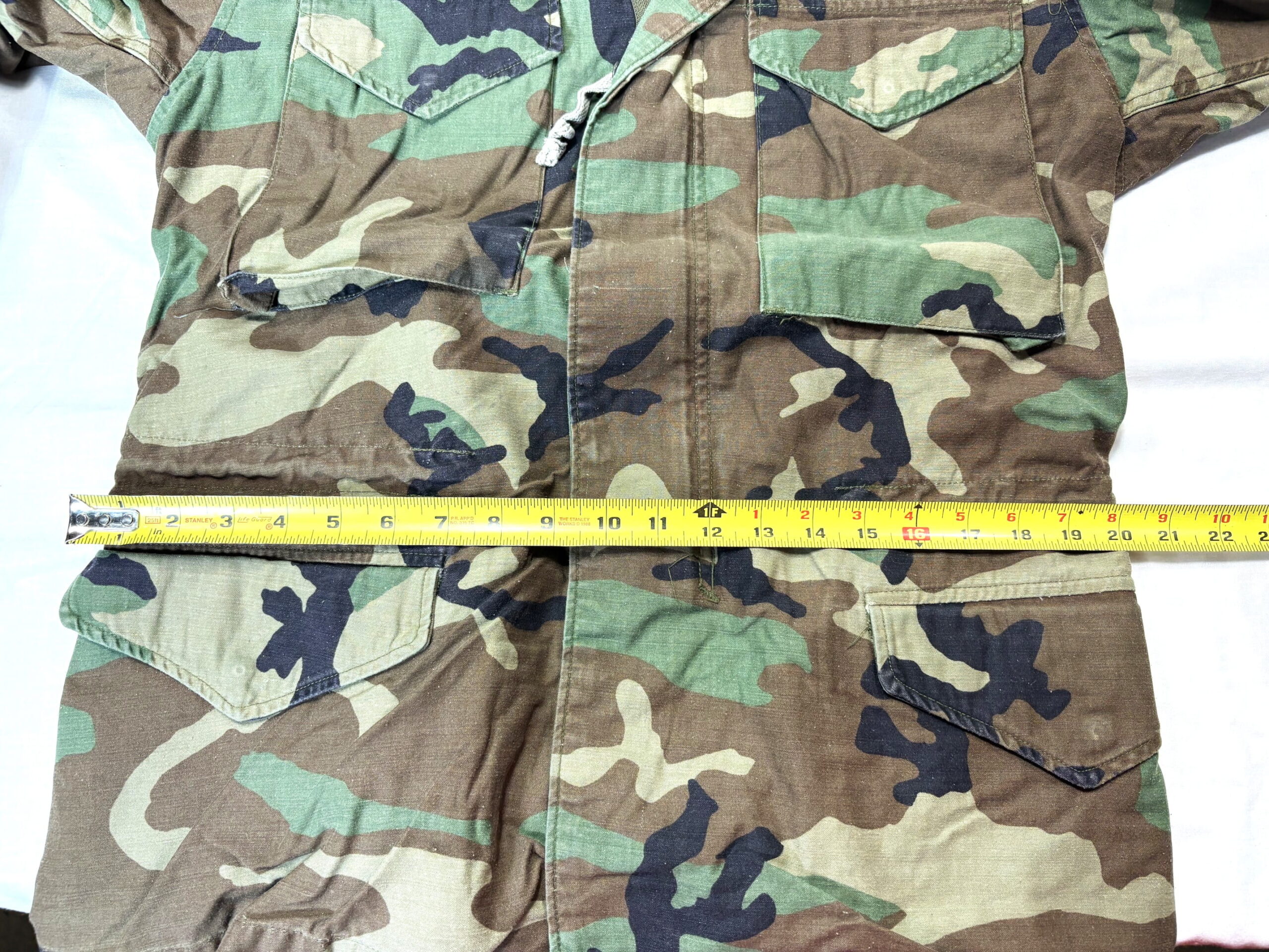 m 65 woodland field jacket small regular used clg4129 (4)