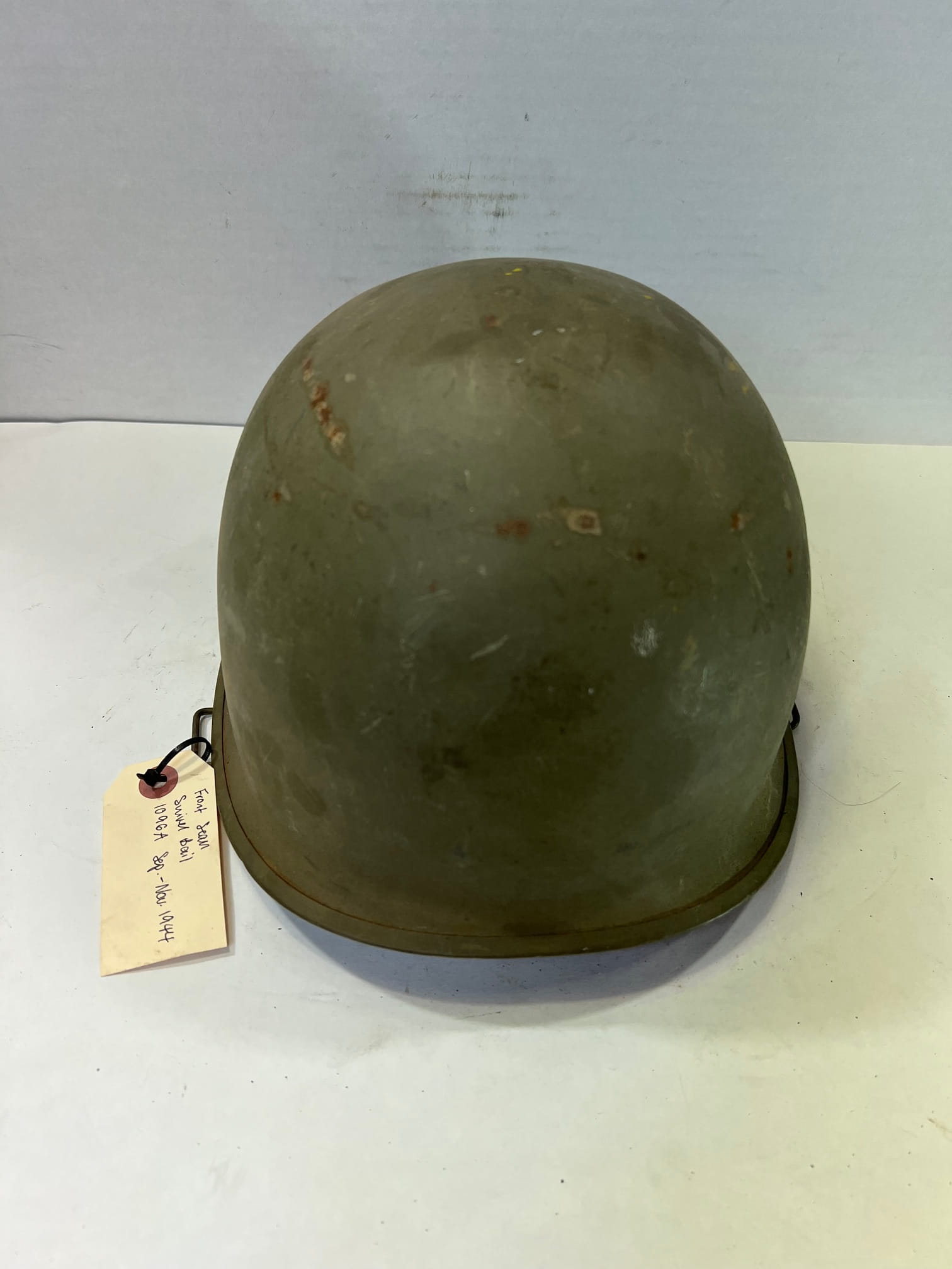 ww2 steel pot helmet 1096A ony129 (2)