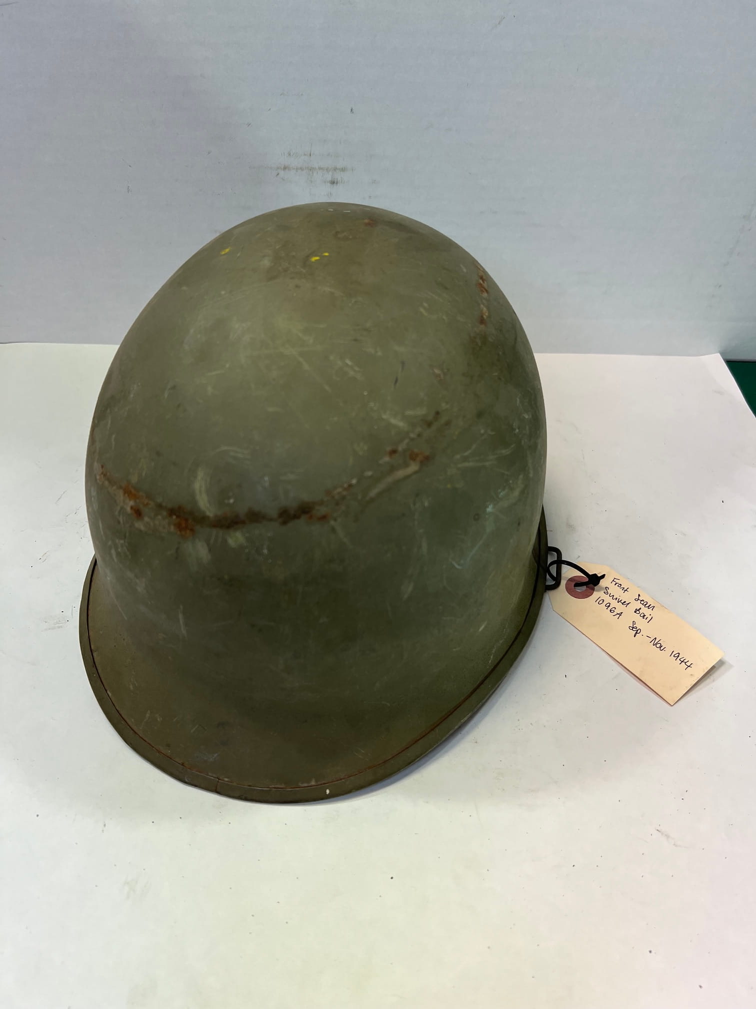 ww2 steel pot helmet 1096A ony129 (6)