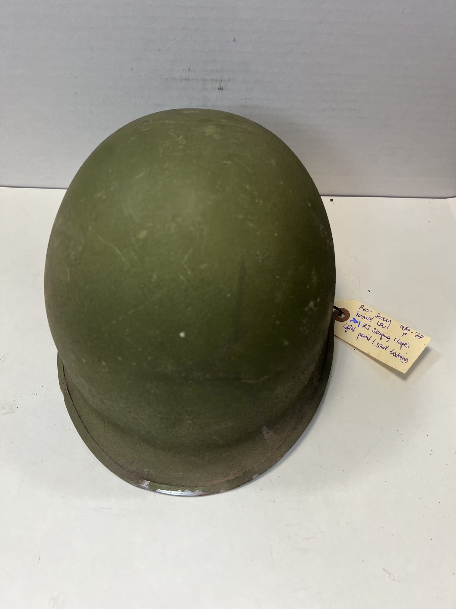 ww2 steel pot helmet 701rj stamp ony126 (6)