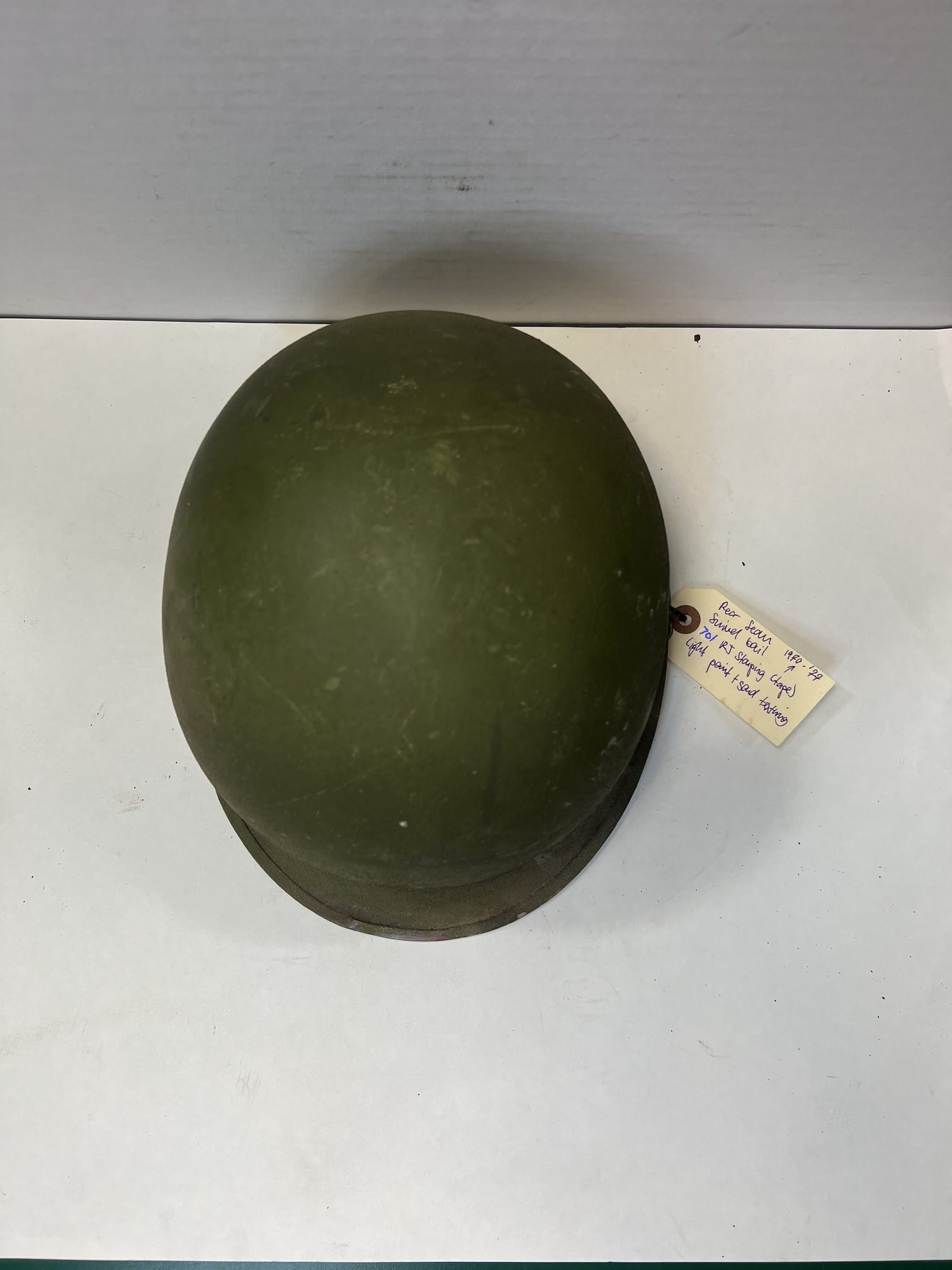 ww2 steel pot helmet 701rj stamp ony126 (7)