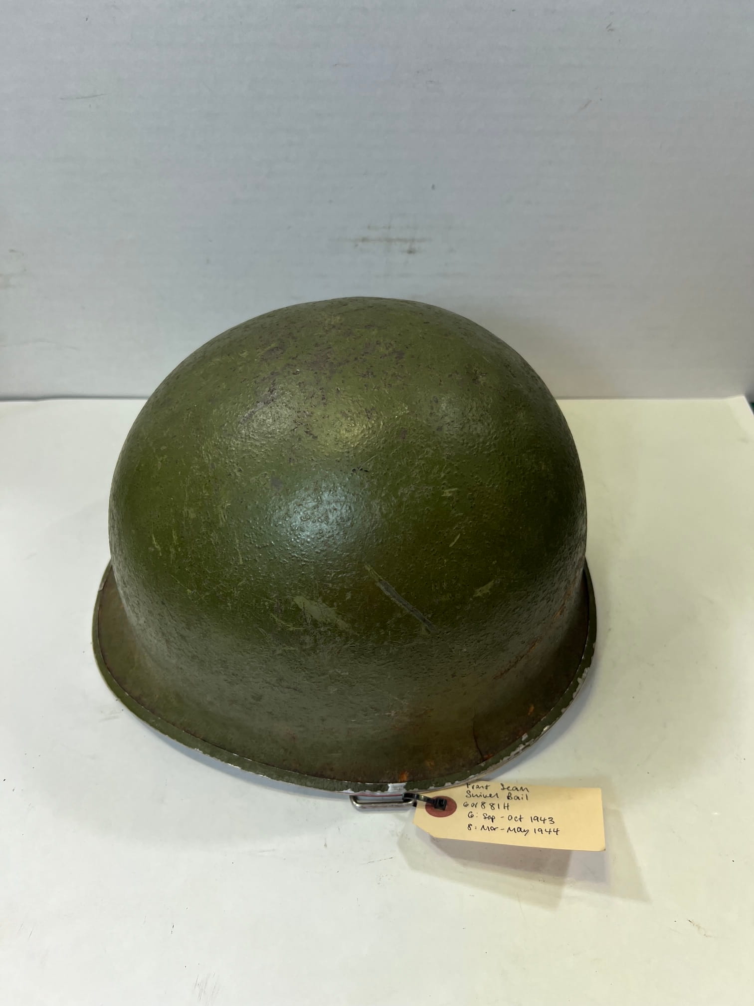 ww2 steel pot helmet 81H ony138 (5)