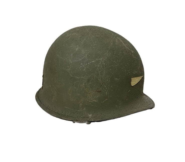 ww2 steel pot helmet h09 ssgt bishop ony136 (1)
