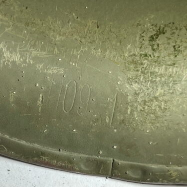 ww2 steel pot helmet h09 ssgt bishop ony136 (3)