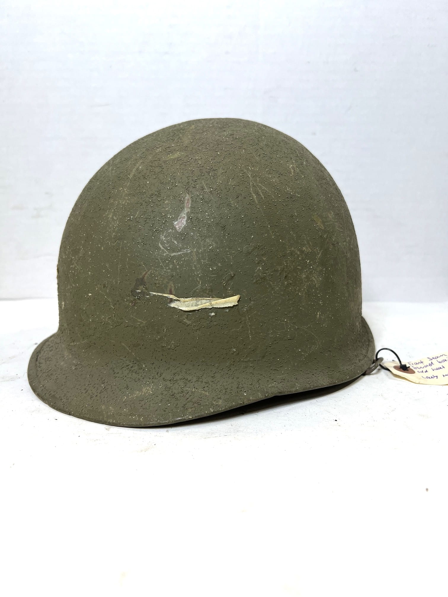 ww2 steel pot helmet h09 ssgt bishop ony136 (4)