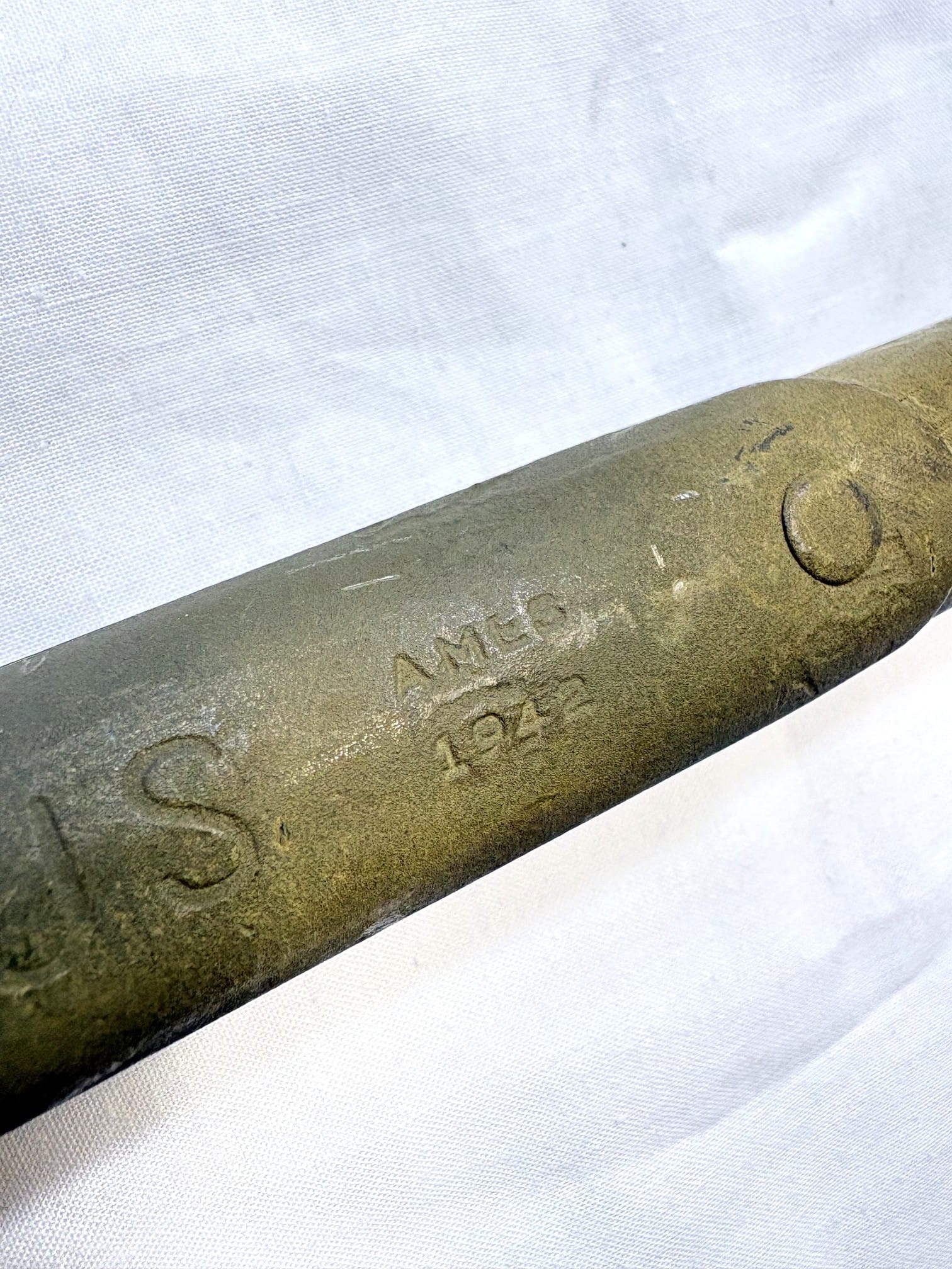ww2 t handle shovel & cover 1942 dated 1 only ony124 (2)