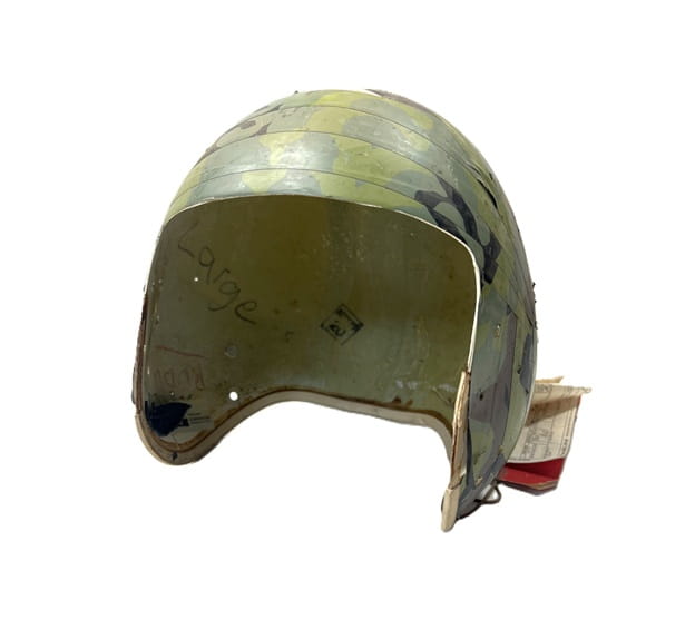 hgu 22p flight helmet shell b 52 camo used demil 4133 ava4133 (1)