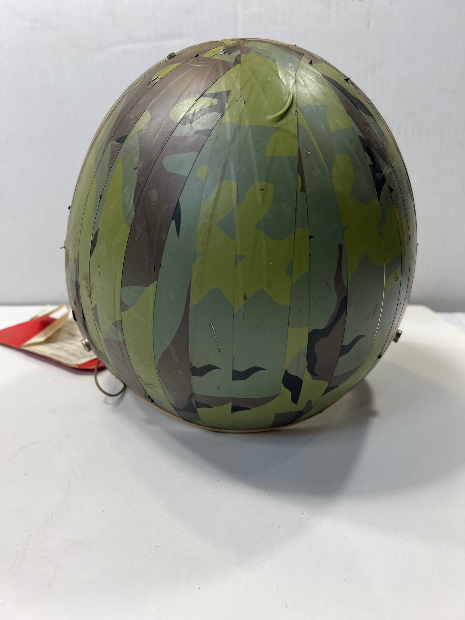 hgu 22p flight helmet shell b 52 camo used demil 4133 ava4133 (3)