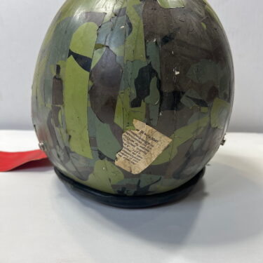 hgu 22p flight helmet shell b 52 camo used demil 4137 ava4137 (3)
