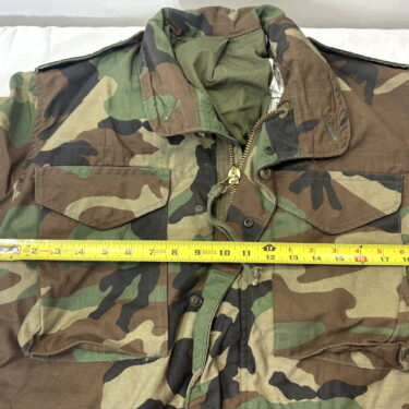 m 65 woodland field jacket small short used clg4134 (3)