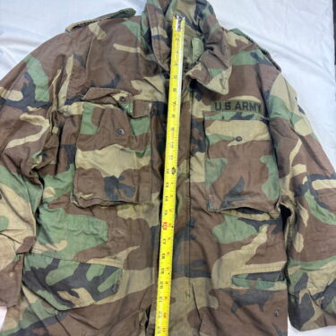 m 65 woodland field jacket small x short used clg4135 (2)
