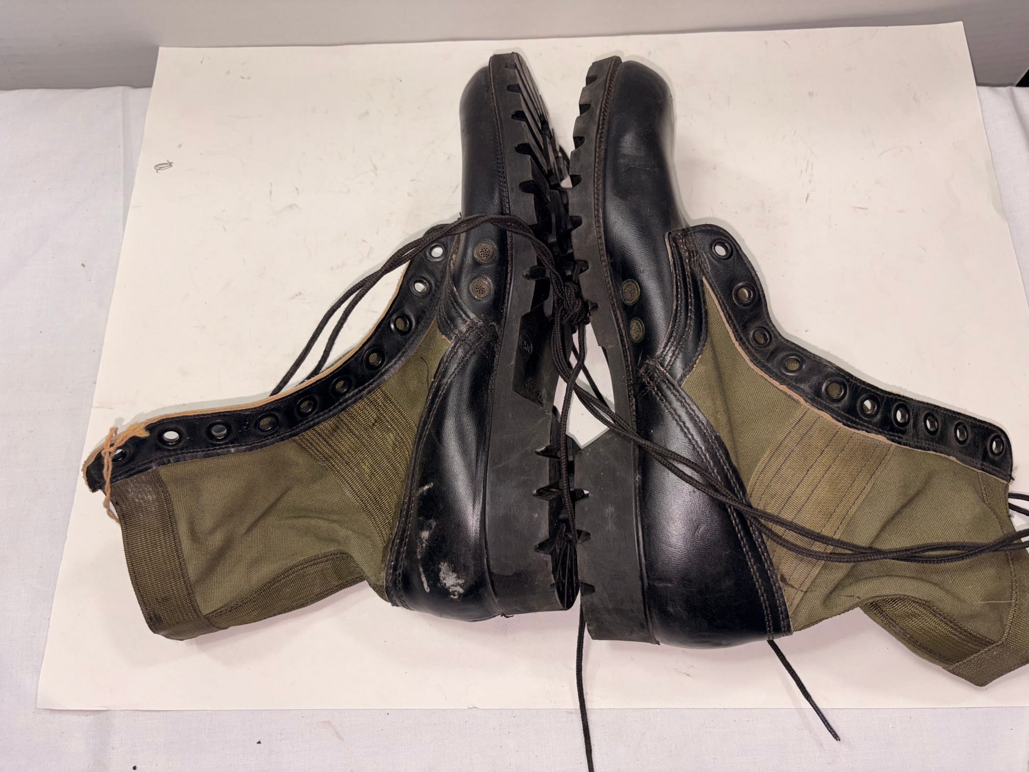 vietnam jungle boots 3rd pattern with vibram sole 12xn bts4139 (3)