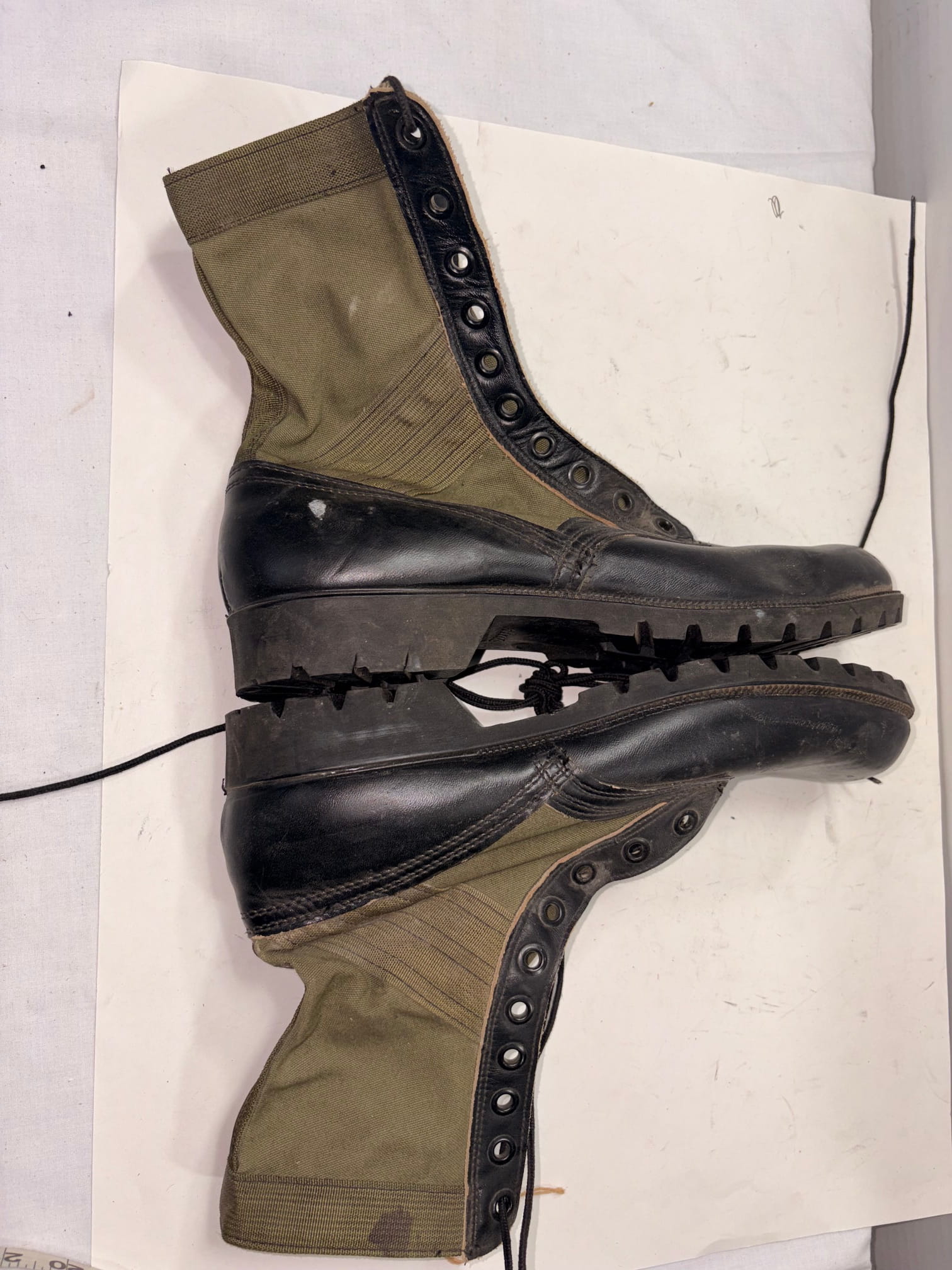 vietnam jungle boots 3rd pattern with vibram sole 12xn bts4139 (4)