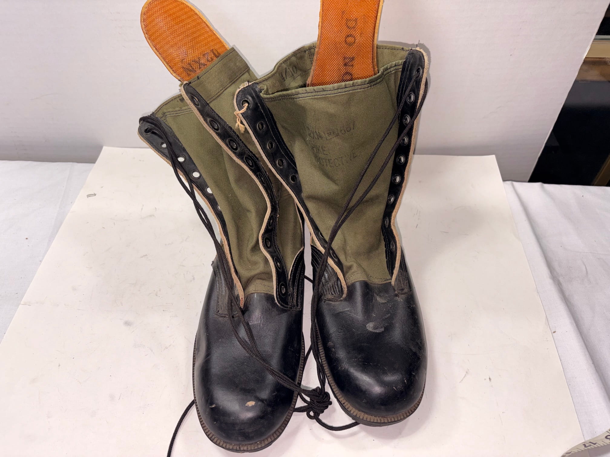 vietnam jungle boots 3rd pattern with vibram sole 12xn bts4139 (5)
