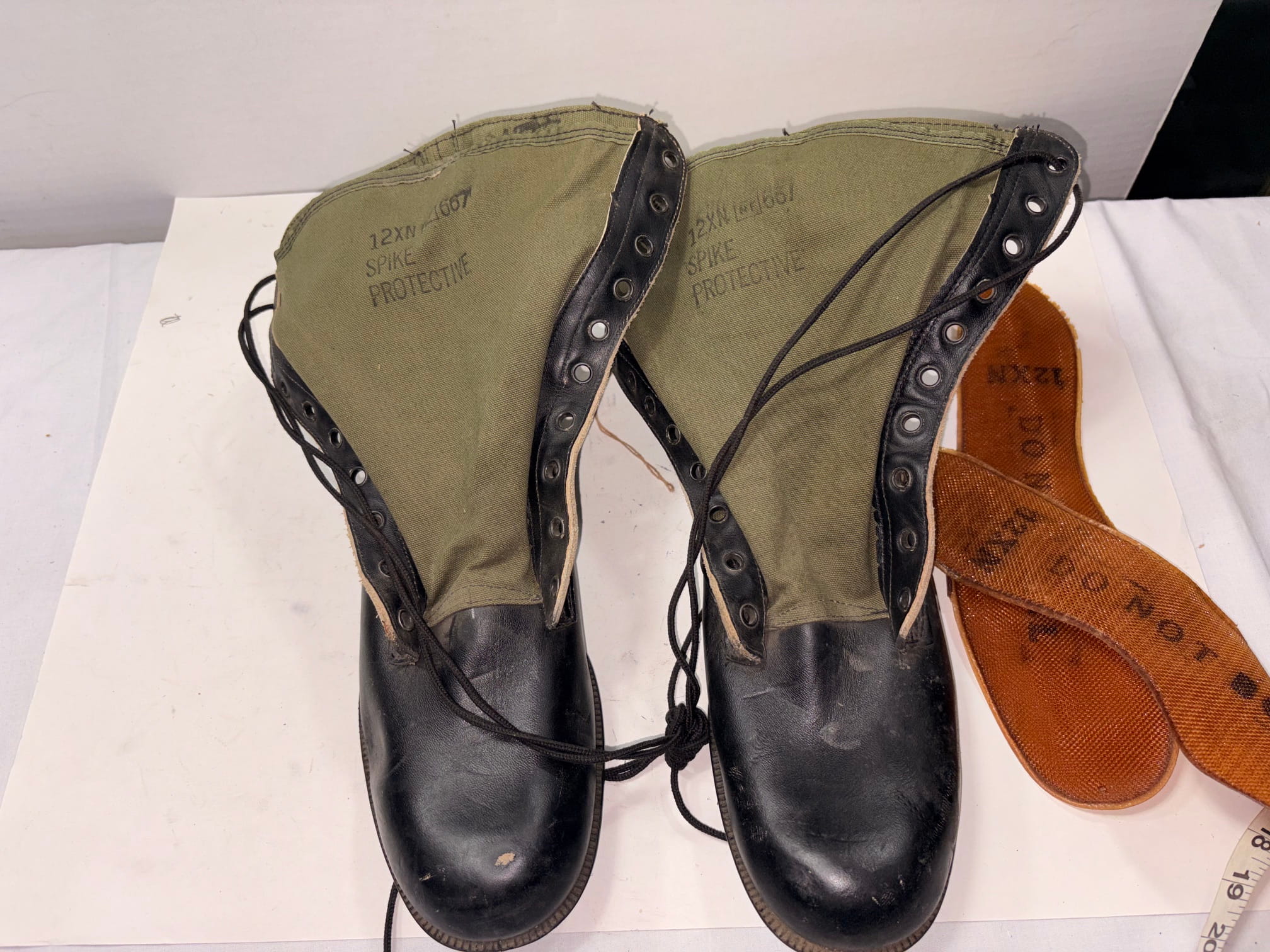 vietnam jungle boots 3rd pattern with vibram sole 12xn bts4139 (6)