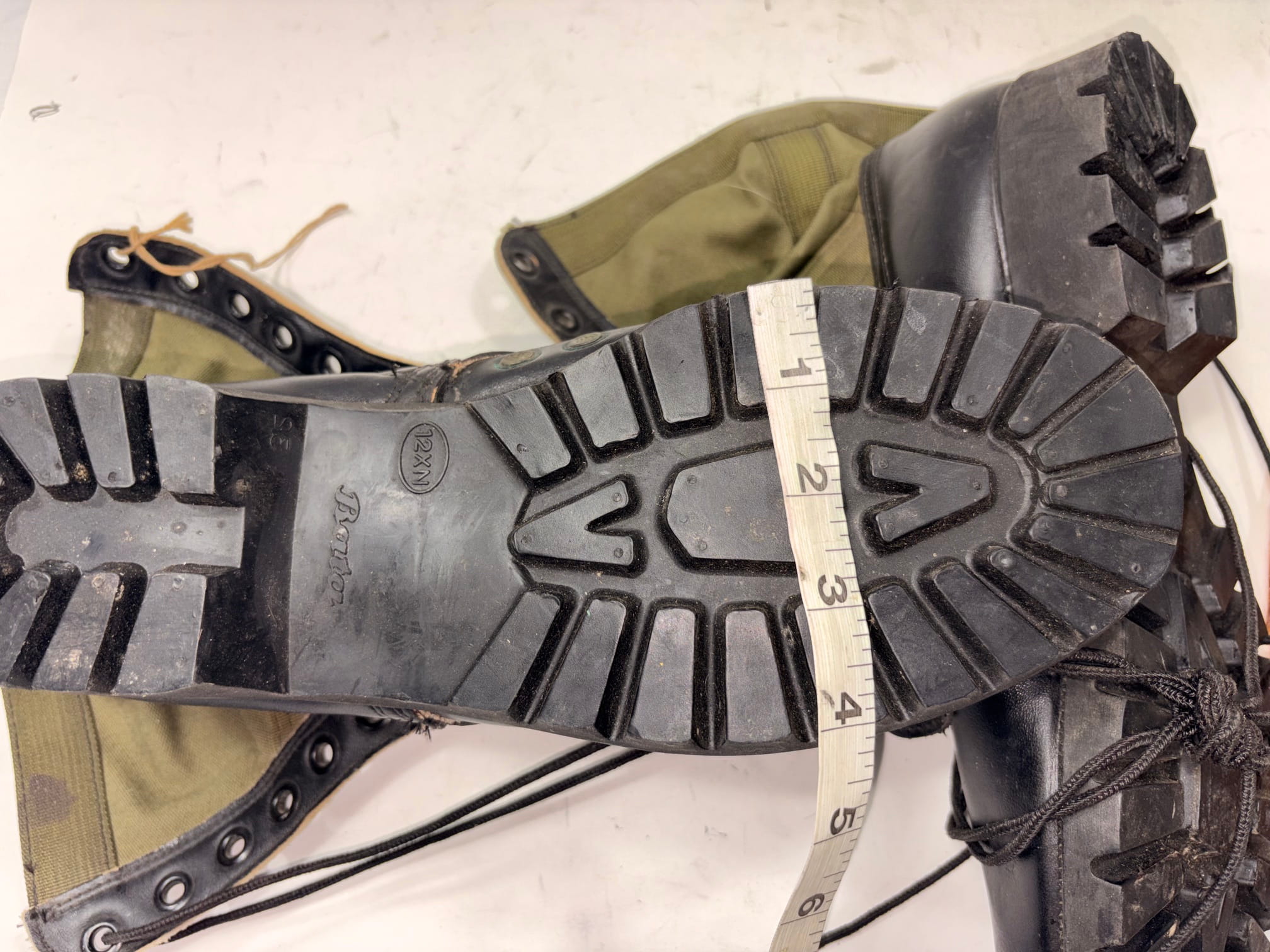 vietnam jungle boots 3rd pattern with vibram sole 12xn bts4139 (8)