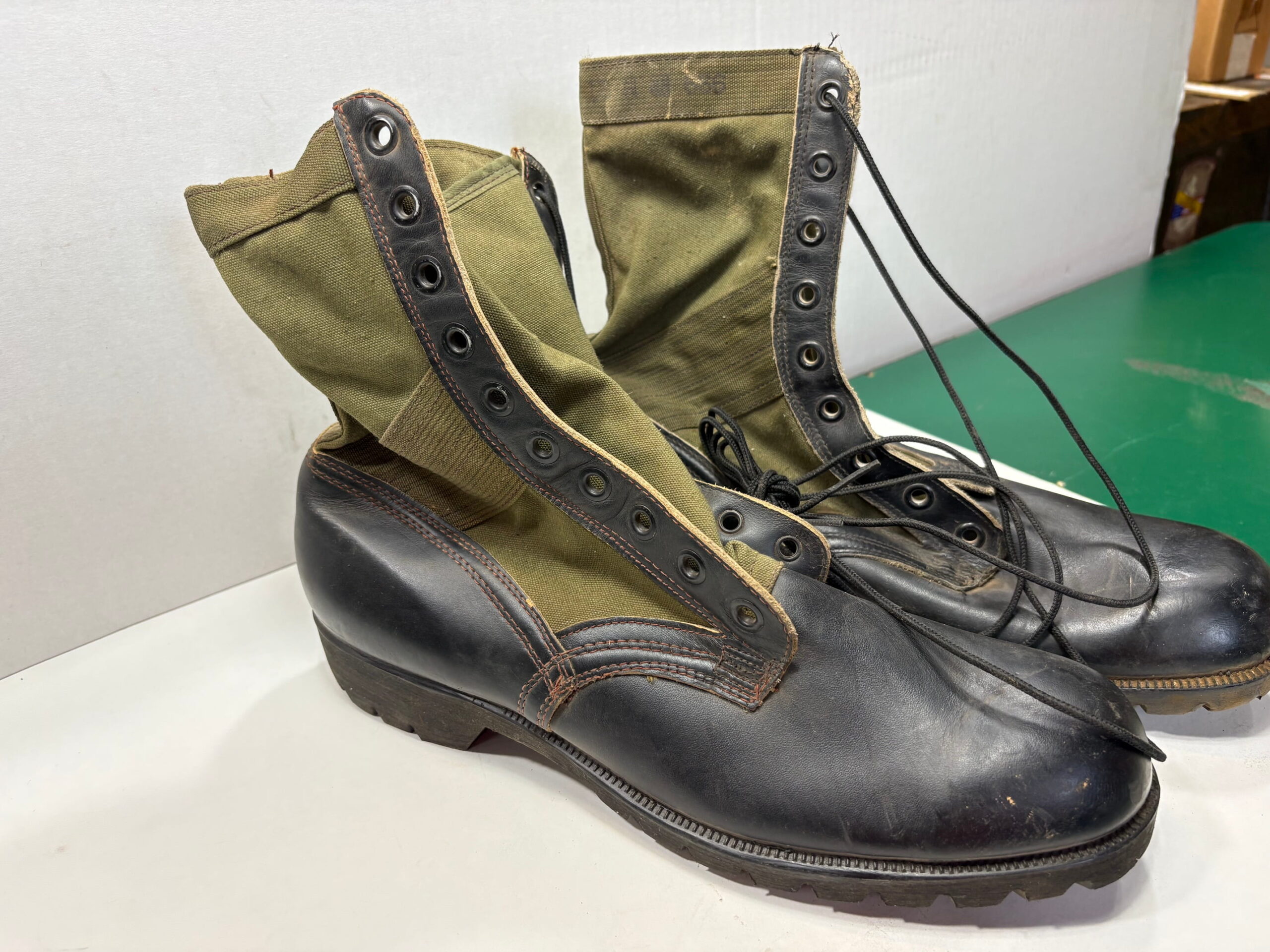 vietnam jungle boots 3rd pattern with vibram sole 13n bts4137 (2)