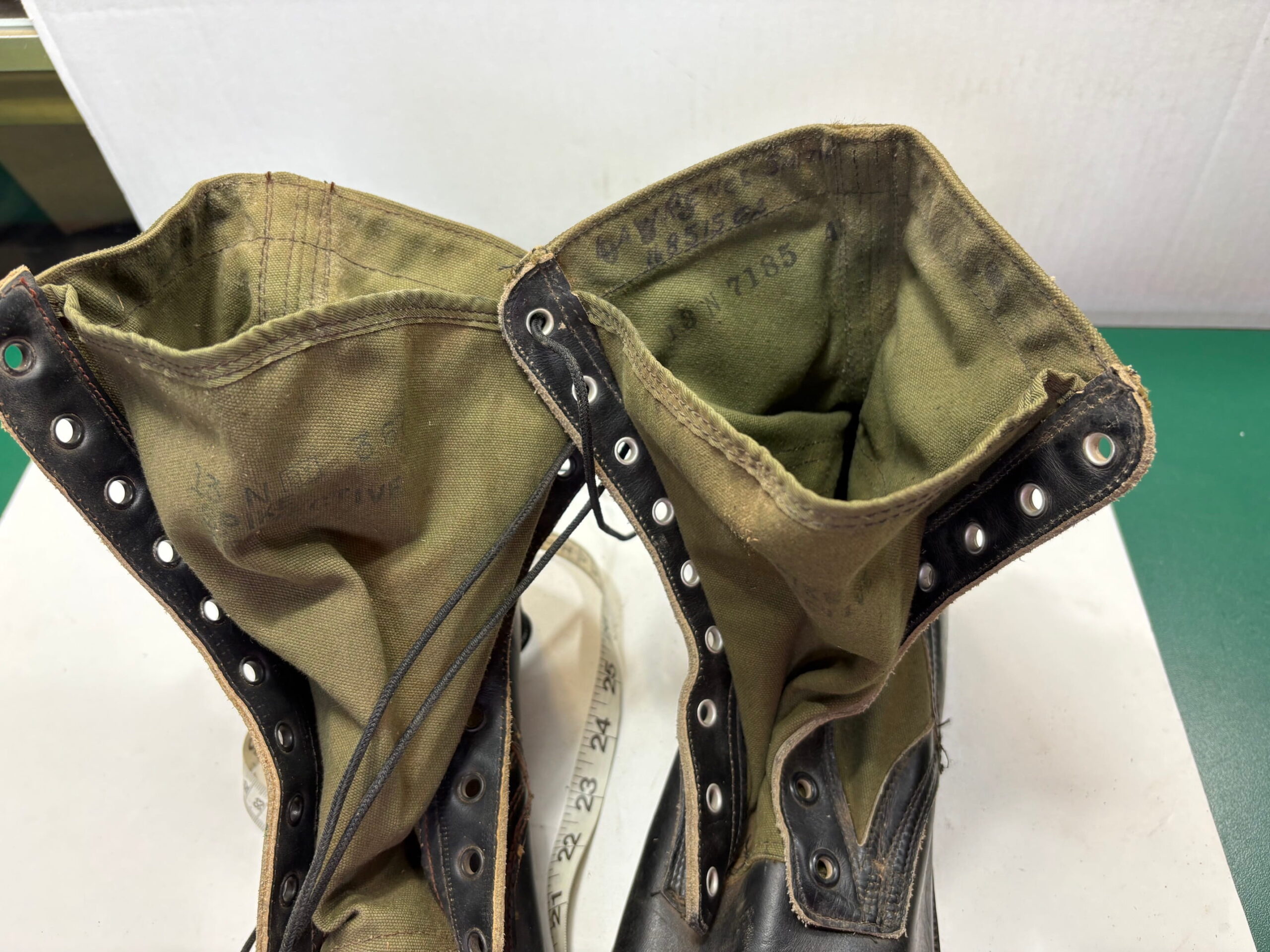 vietnam jungle boots 3rd pattern with vibram sole 13n bts4137 (7)
