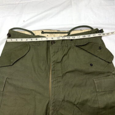 m 1951 field trousers olive drab medium regular used clg4142 (4)