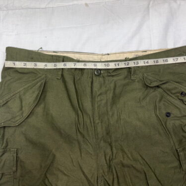 m 65 field trousers o d medium regular used good clg4143x (4)