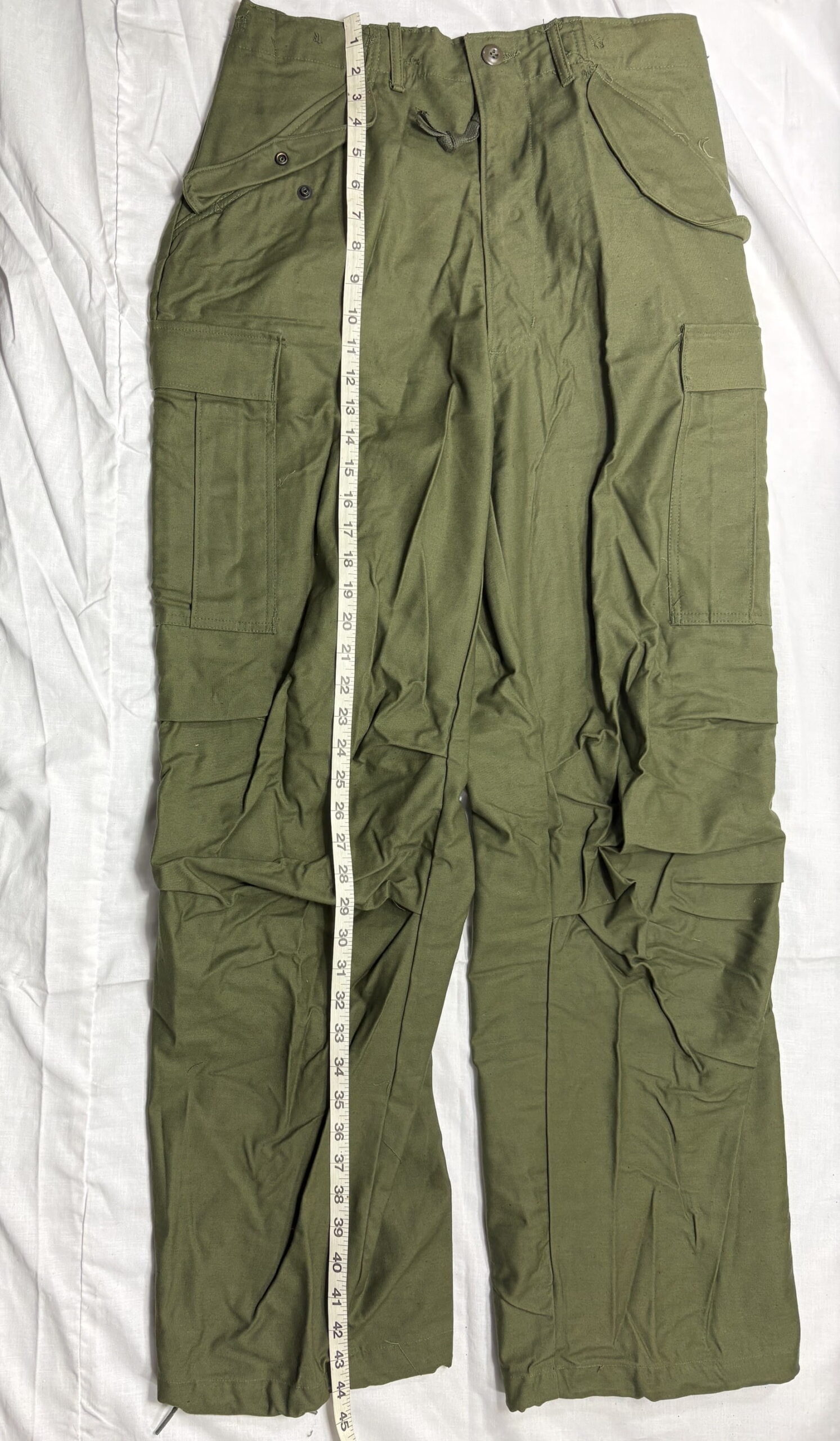 m 65 field trousers o d small long browned clg4144 (2)