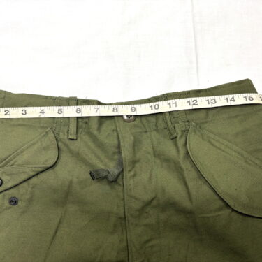m 65 field trousers o d small long browned clg4144 (4)