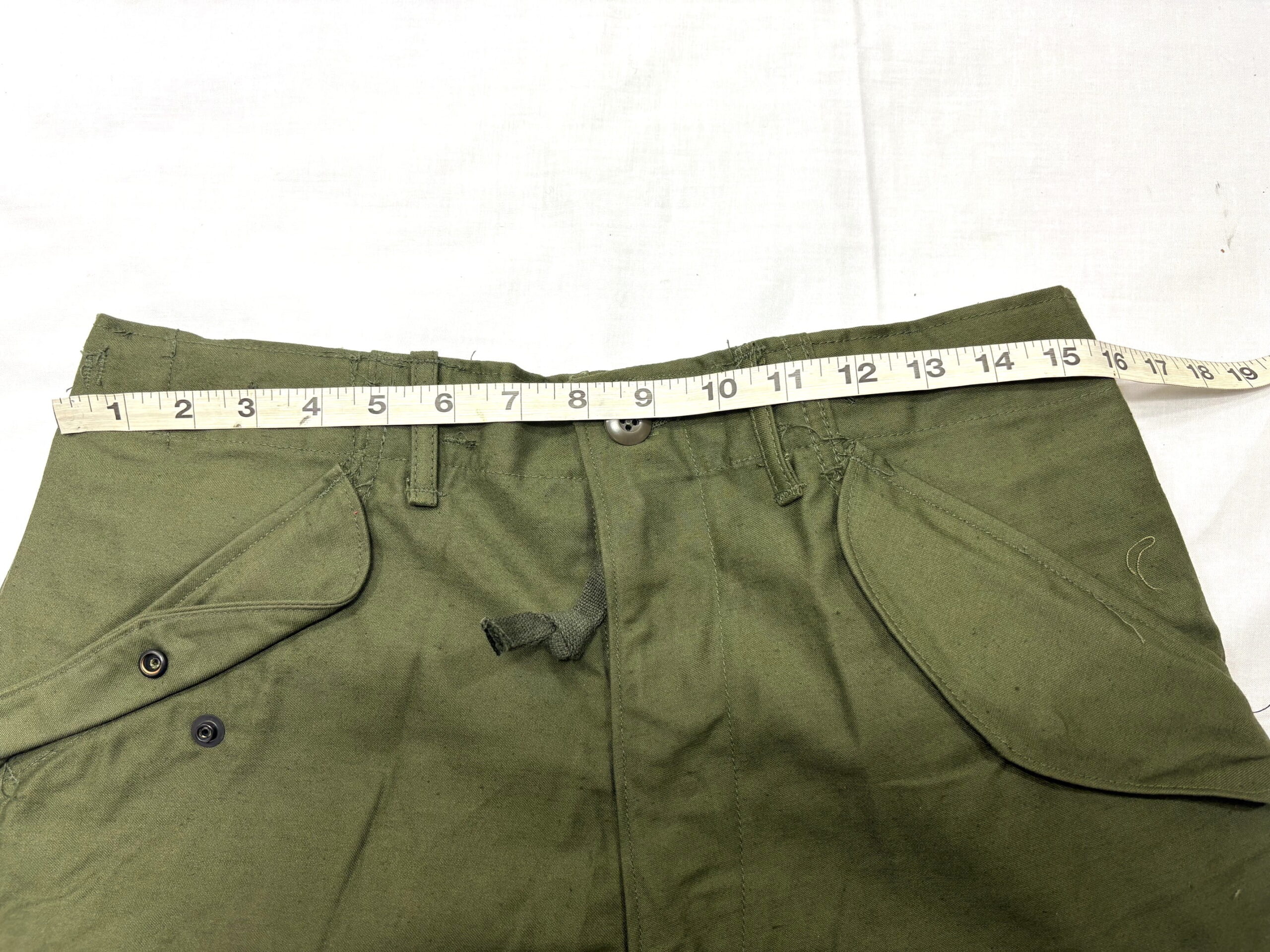 m 65 field trousers o d small long browned clg4144 (4)