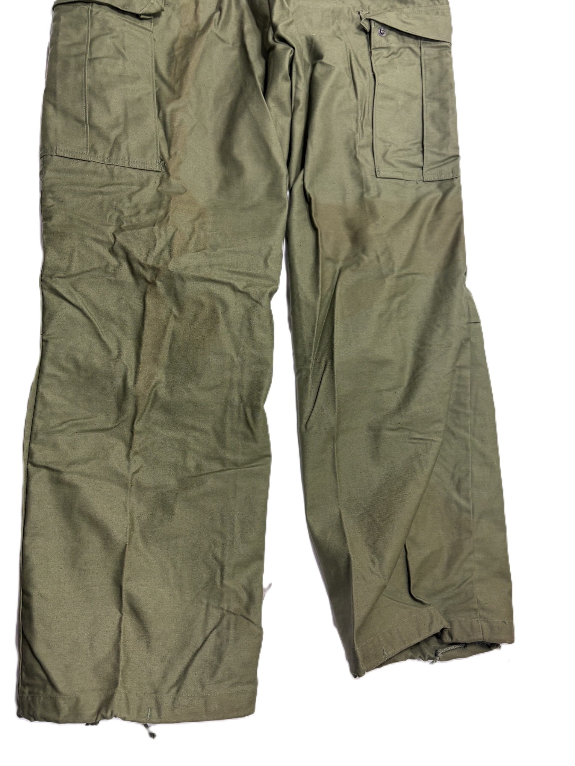 m 65 field trousers o d small long browned clg4144 (6)