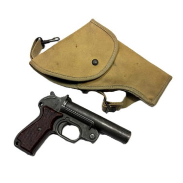 German Geco 26.5mm Flare Gun, w Israeli Holster ony144 (1)