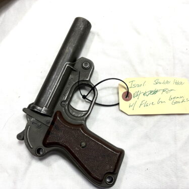 German Geco 26.5mm Flare Gun, w Israeli Holster ony144 (6)