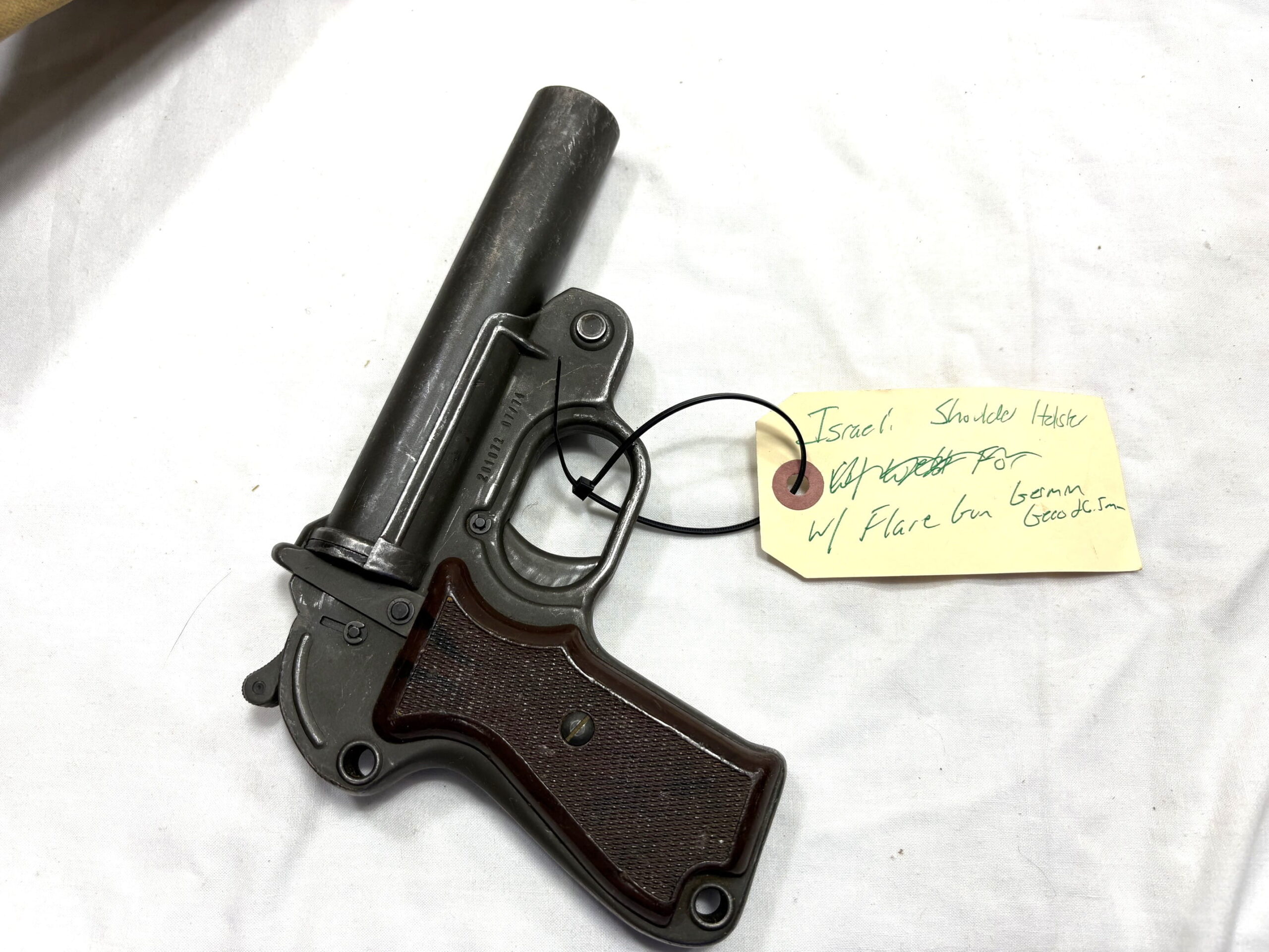 German Geco 26.5mm Flare Gun, w Israeli Holster ony144 (6)
