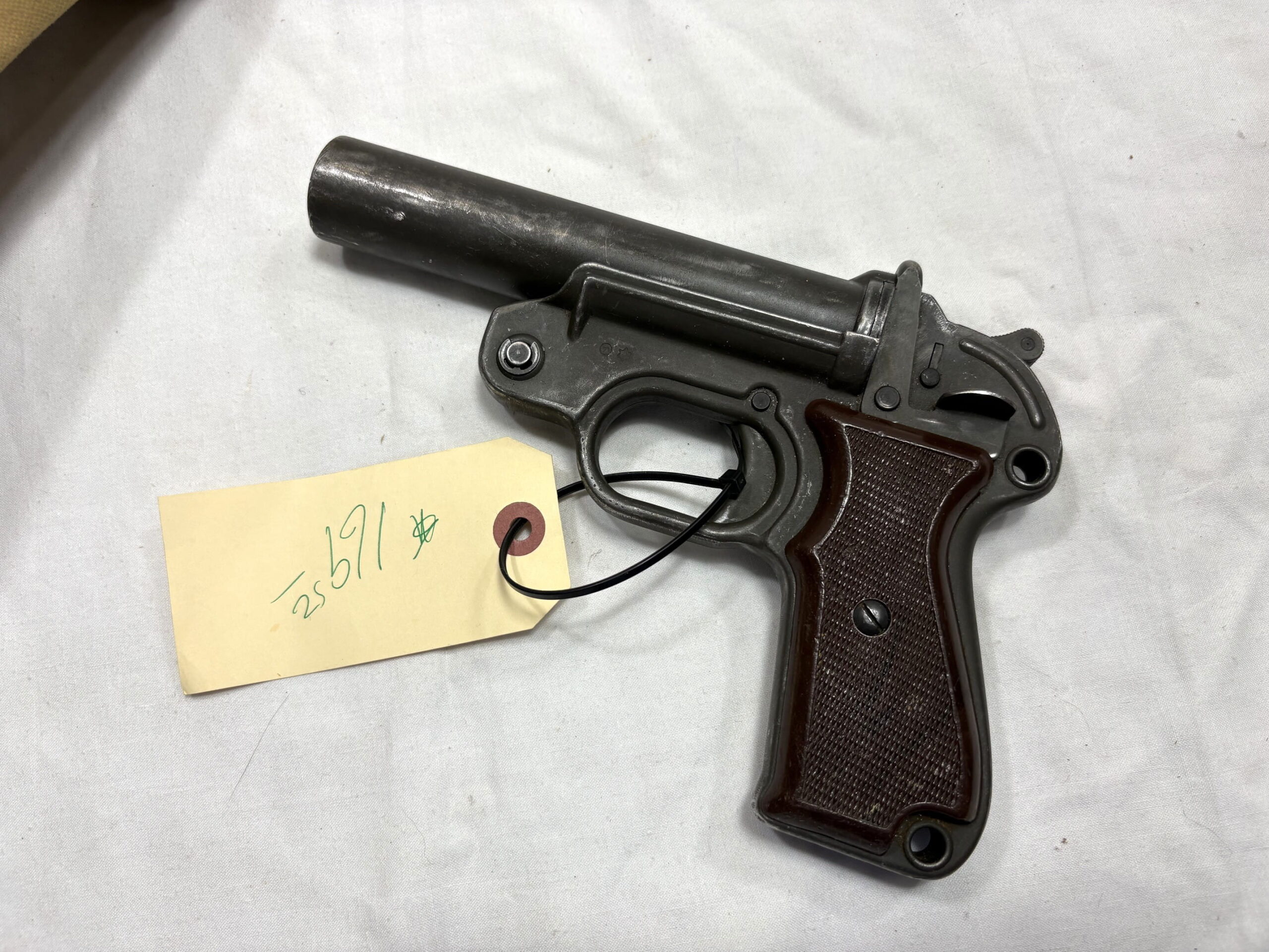 German Geco 26.5mm Flare Gun, w Israeli Holster ony144 (7)