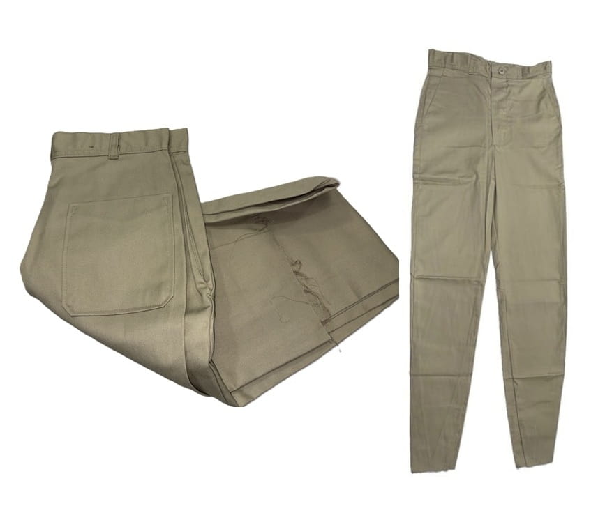 prison khaki trouser size 30 nos clg4148 (1)