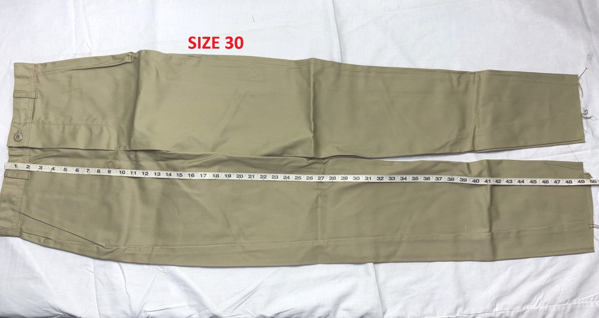 prison khaki trouser size 30 nos clg4148 (2)